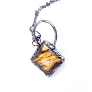 Labradorite Crystal Necklace